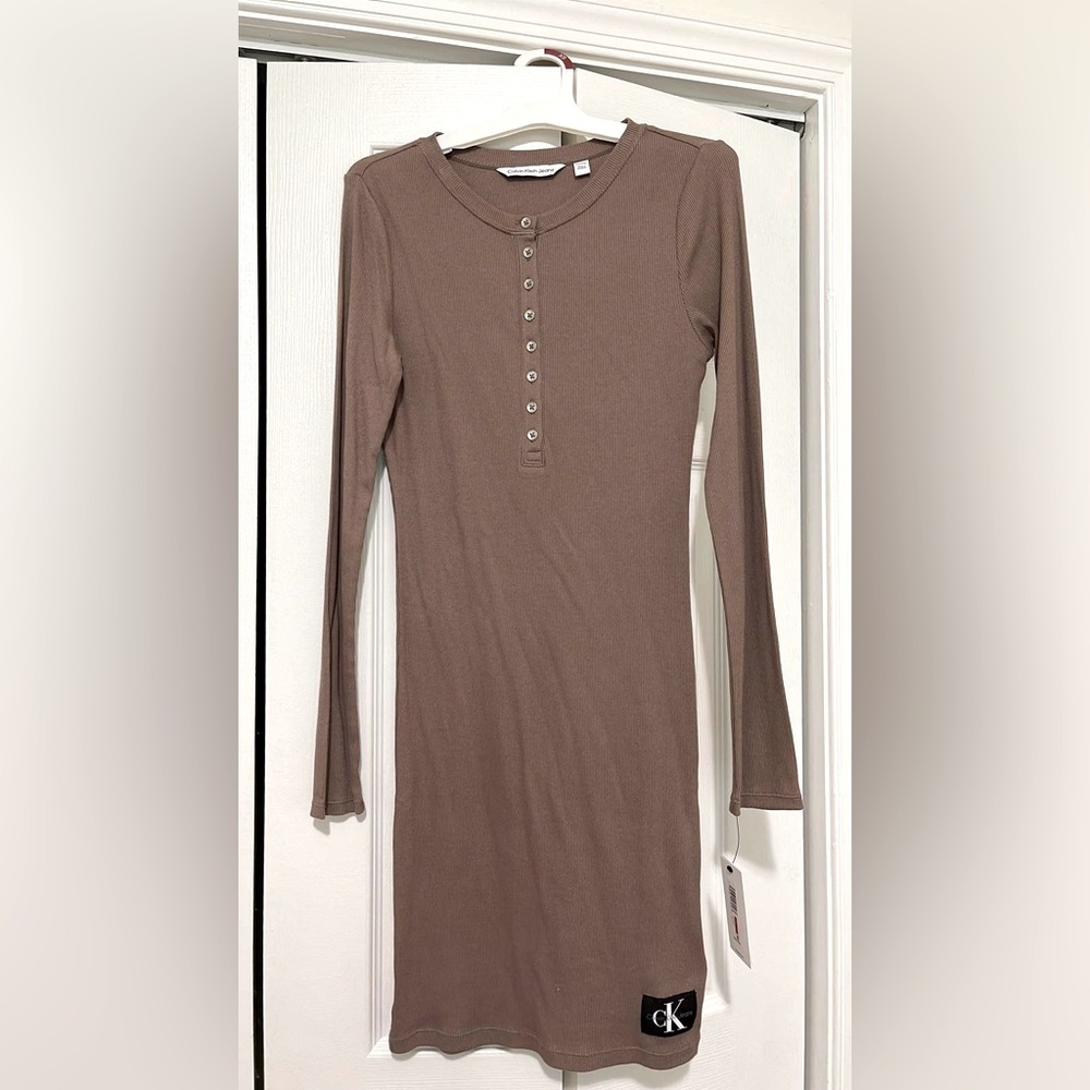 ✨ NWT Calvin Klein Jeans Ribbed Dress size XS ✨